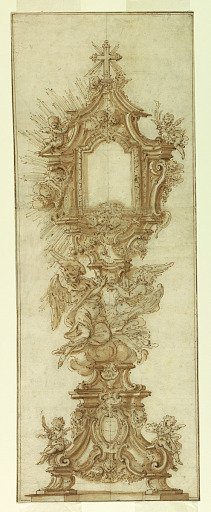 Elevation of a Monstrance