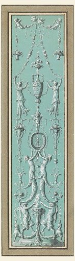 Panel of Arabesques for the Hôtel de Salm, Paris