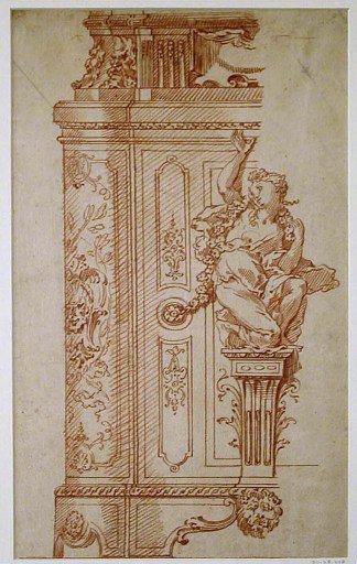 Furniture Design: Elevation of a Pedestal or Case
