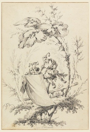 Design for Title Page, Cahier des Parasols Chinois