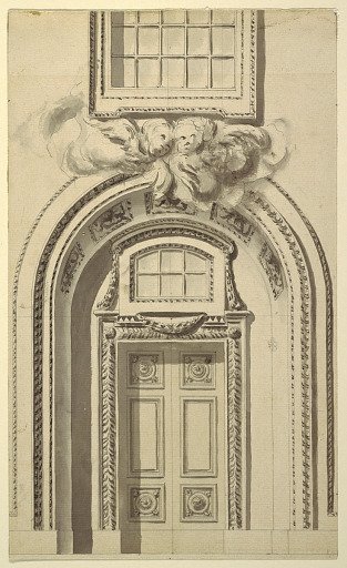 Design for a church doorway