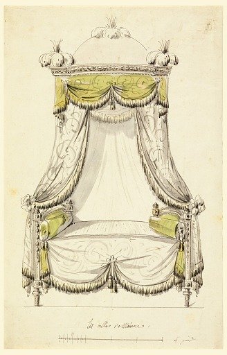 Design for a Bed in the Roman Style