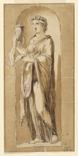 Design for a Sculpture in a Niche