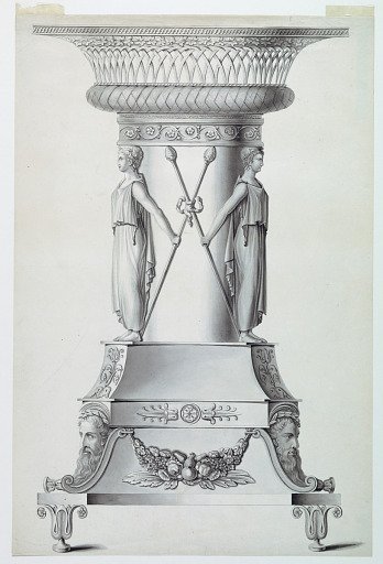 Design for a Bowl with a Stand