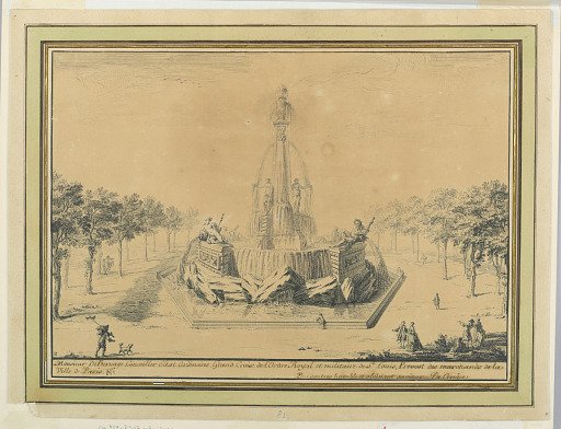 Design for a Fountain in a Park