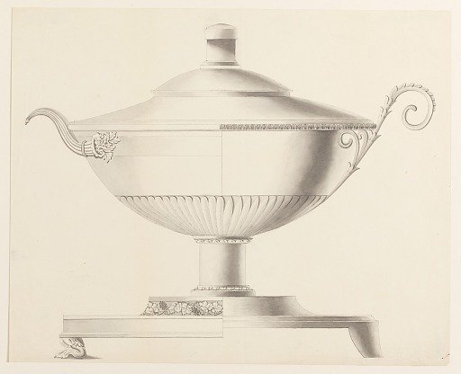 Design for a Tureen with Alternate Suggestions