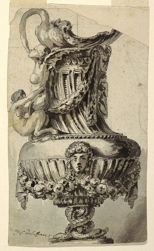 Design for a Decorative Ewer