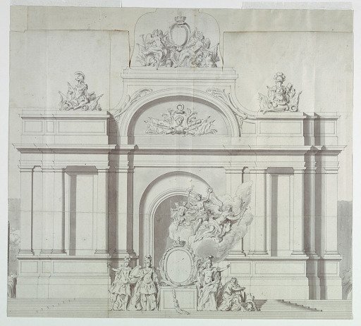 Design for a Monument with Allegories