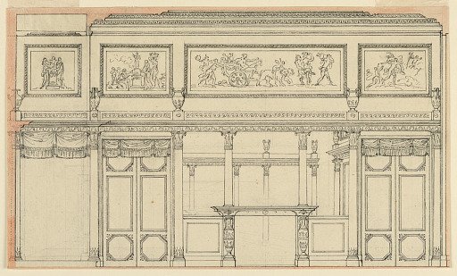 Design for an Entrance Wall of a Dressing Room