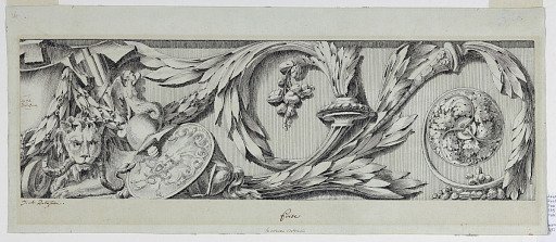 Frieze with Rinceau