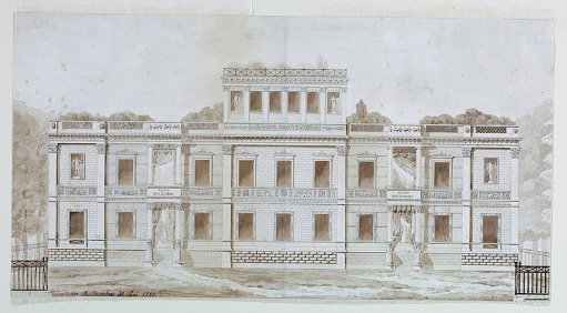 Design for a Turkish Bath Pavilion
