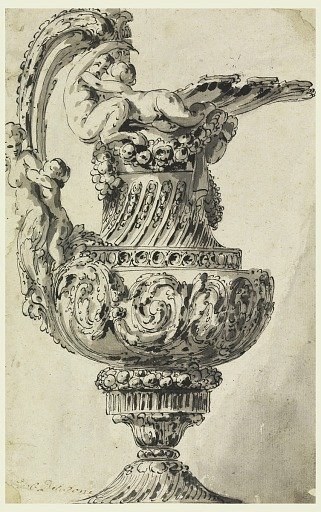 Design for a Decorative Ewer