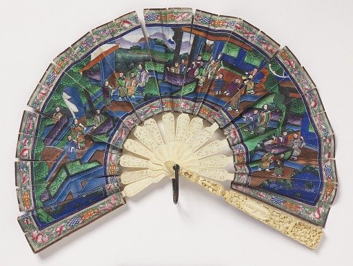 Pleated fan