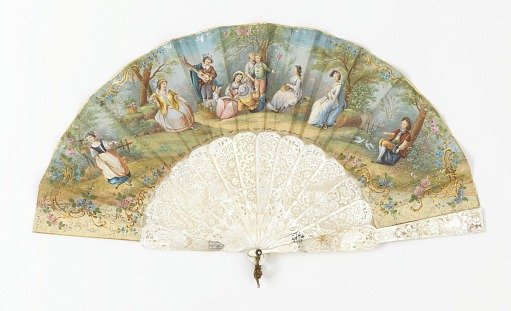 Pleated fan