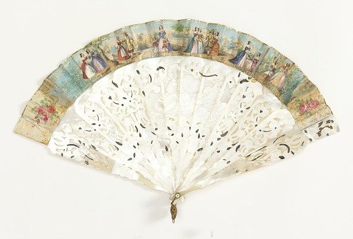 Pleated fan