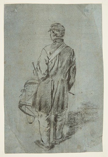Drummer Seen from the Back