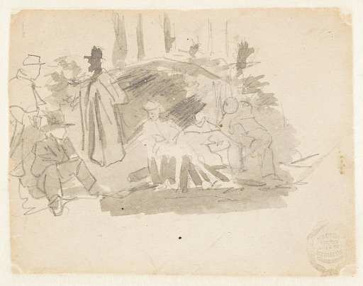 Soldiers Camping