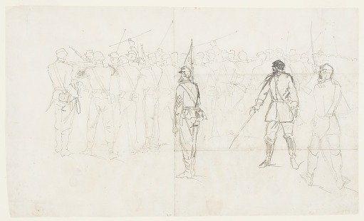 Infantry Rifle Drill, Sickles Regiment, Lee's Mills, Virginia
