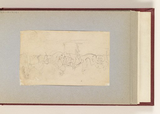Artillery Horses with Riders