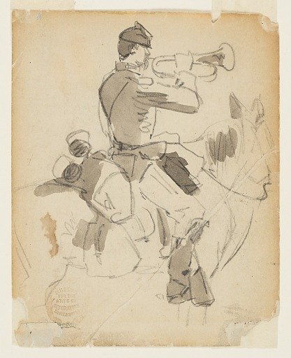 Mounted Bugler