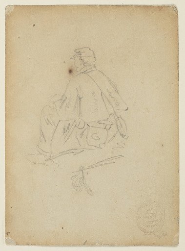 Seated Soldier