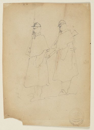 Two Studies of a Sentry