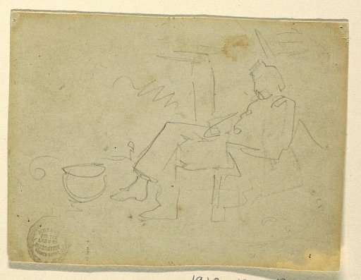 Seated Soldier