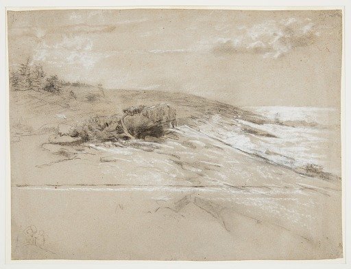 Seacoast with Scrub Pines, Prout's Neck, Eastern Point