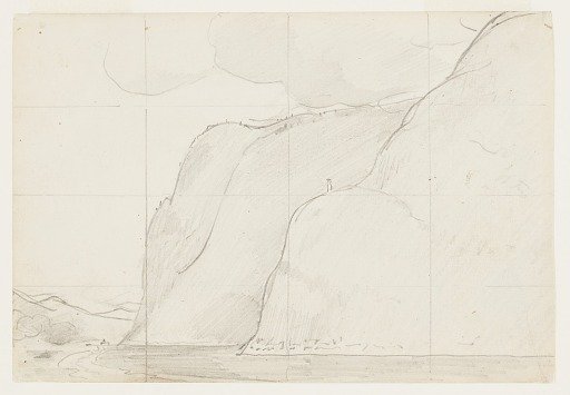 Study for "Cape Trinity, Saguenay River"