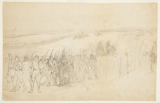 Marching Infantry Column