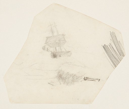 Square Rigger in a Stormy Sea