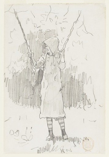Girl on a Swing