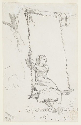 Girl on a Swing
