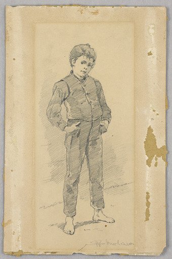 A Standing Boy