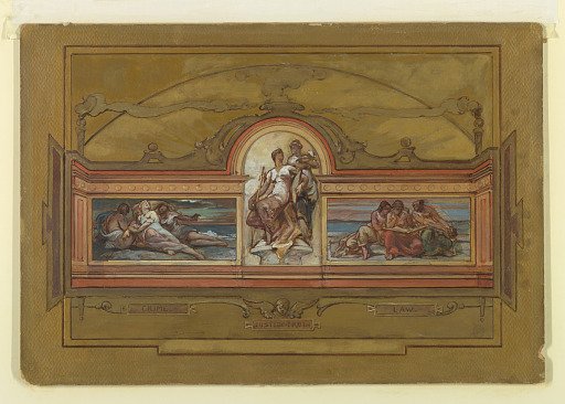 Competitive Design for a Mural in the United States Court House, New York