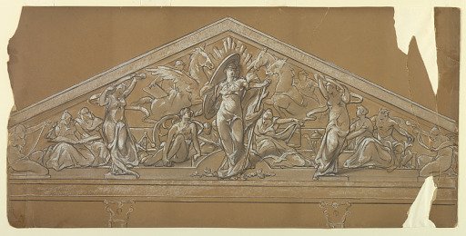 Industry and Commerce (Design for Pediment)