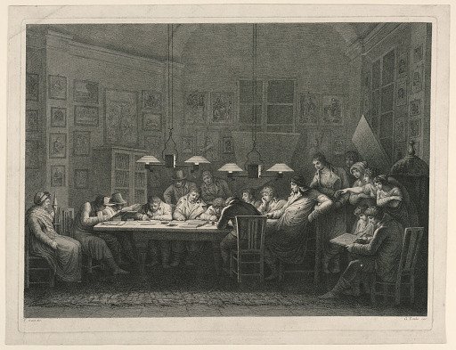 The Drawing Academy of Francesco Rosaspina