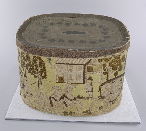 Bandbox and lid