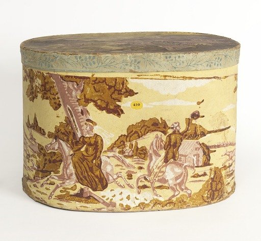 Bandbox and lid