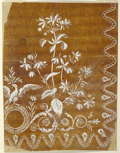 Design for a Woven Horizontal Border of the "Fabrique de St. Ruf"