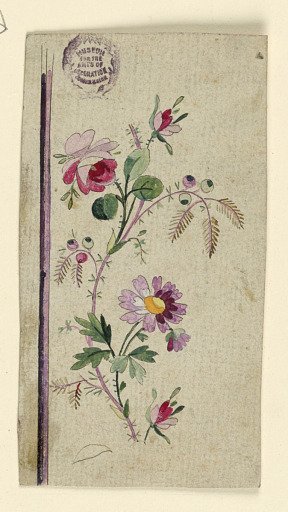 Design for an Embroidery Motif