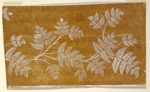 Design for an Embroidered or Woven Horizontal Border of the "Fabrique de St. Ruf," Unfinished