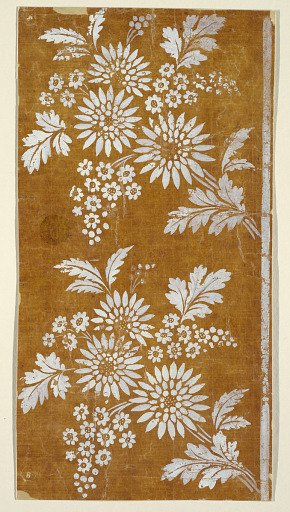 Design for an Embroidered or Woven Horizontal Border of the "Fabrique de St. Ruf," Unfinished