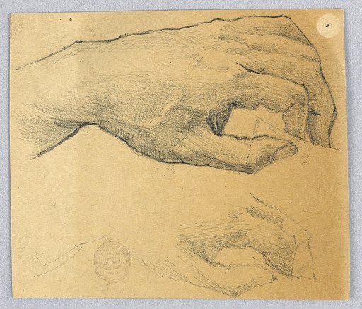 Two Studies of a Hand