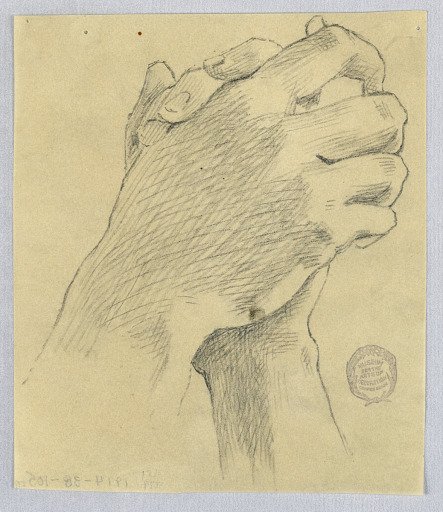 Study of Clasped Hands