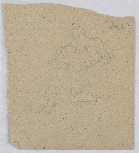 Study for "Charity," St. Bartholomew's Church, New York, NY