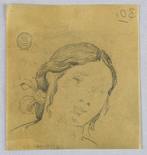 Sketch of Woman's Head