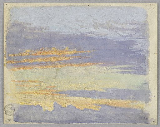 Study of clouds, Rome, Italy