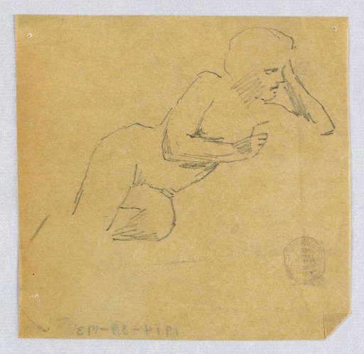 Sketch of Female Nude