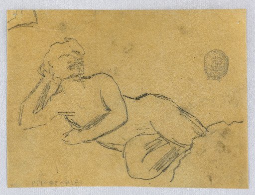 Sketch of a Female Nude